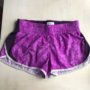 Nike dri fit athletic shorts purple size small
